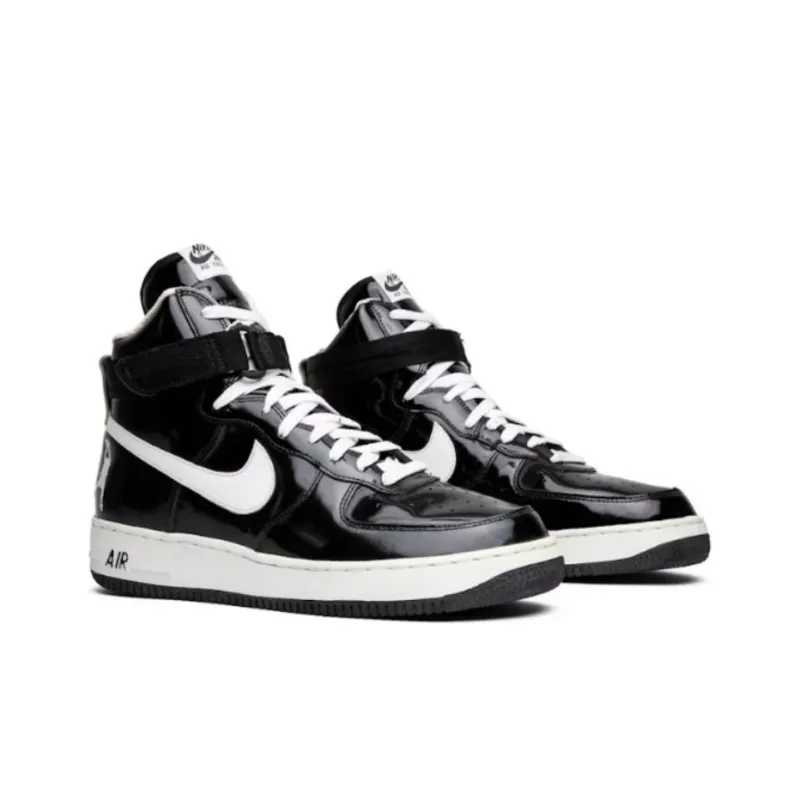 Nike Air Force 1 High Sheed Black Patent-1