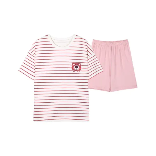 The Story Of The Flower Season Pajama Set Women's White