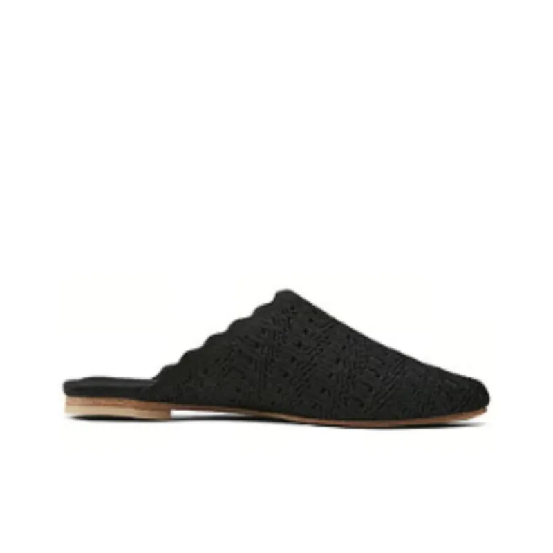 Skechers CLEO SNIP Abrasion Resistant Slip Resistant Closed Toe Slippers Women's Black-1