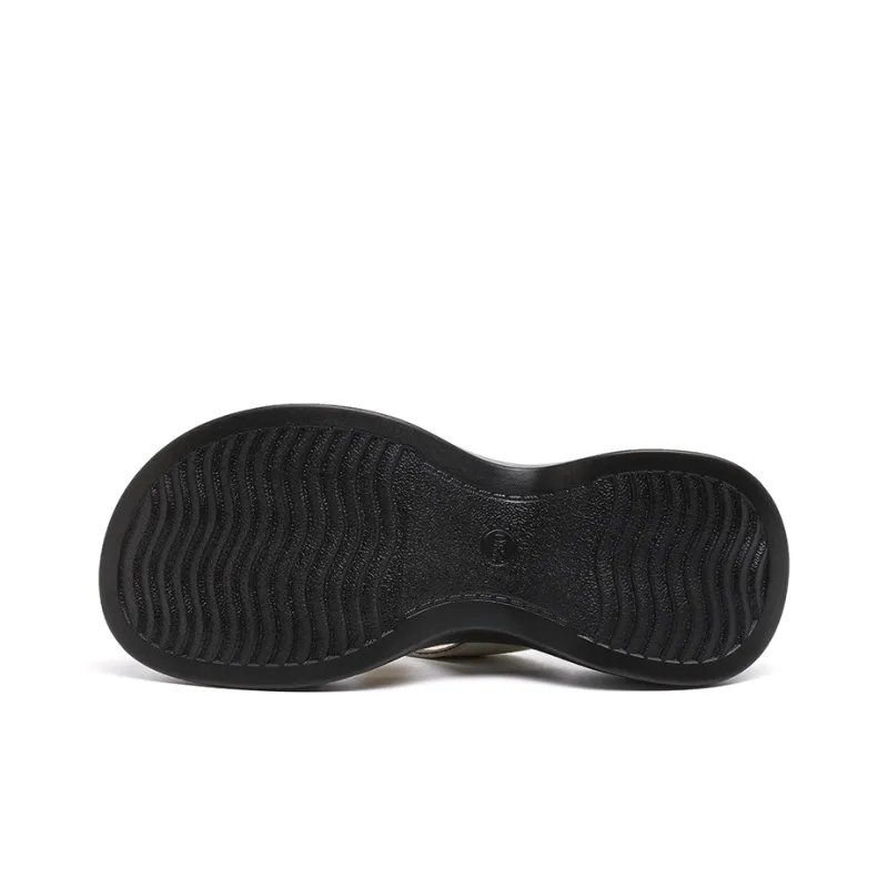 OULISASI PU Polyurethane Abrasion Resistant Slide Slippers Women's-4