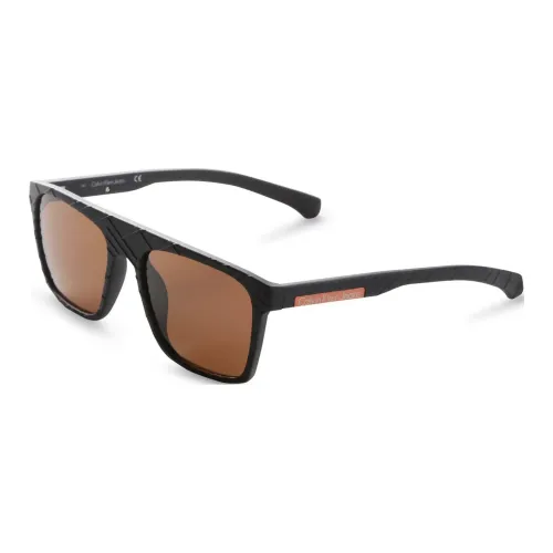 CK/Calvin Klein Acetate Square Sunglasses Men's Black