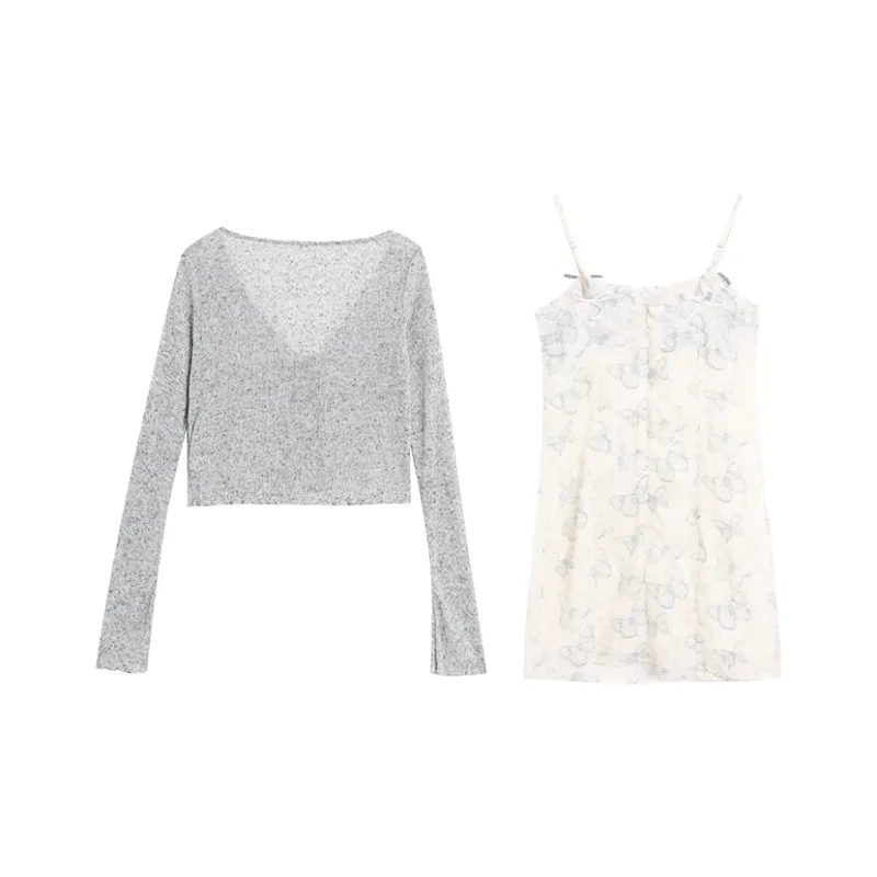 BVODE Two Piece Skirt Sets Women's-1