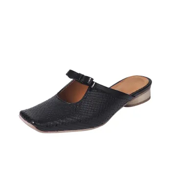 AIQINISHA TPR Sole Slip Resistant Abrasion Resistant Wrap toe Slippers Women's