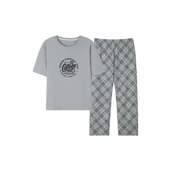 MADALLO Pajama Set Women's Gray