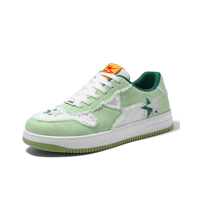DOUBLE STAR 88 Cushioning, Wear Resistant Low Top Skateboard Shoes Unisex-1