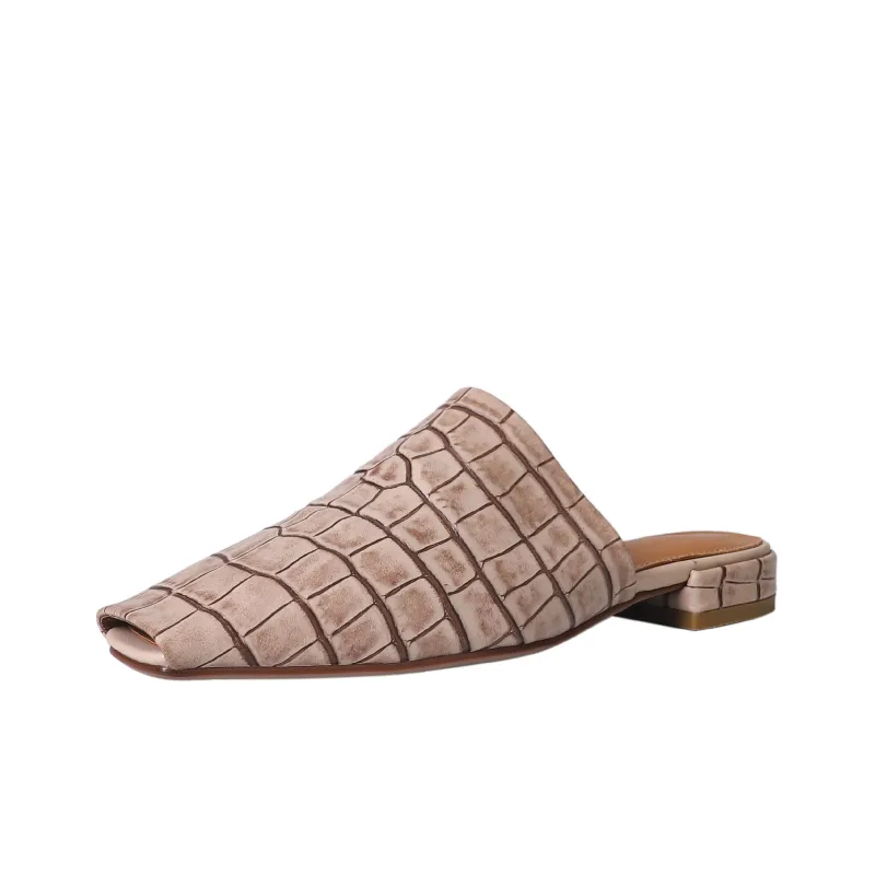 AIQINISHA TPR Sole Slip Resistant Wrap toe Slippers Women's-2
