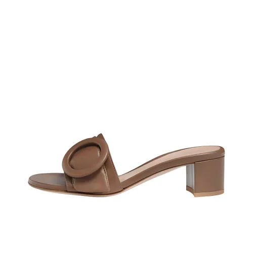 GIANVITO ROSSI Venezia 45mm Leather Mules