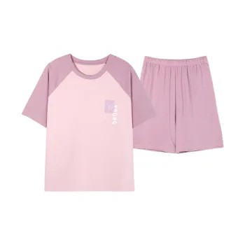 The Story Of The Flower Season Pajama Set Women's Light Lavender