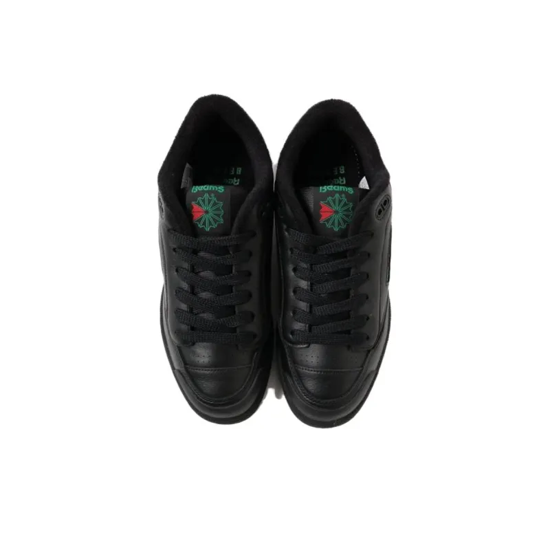 Beams x Reebok Club C Durable Breathable Low-Top Skateboard Shoes Men's Black-2
