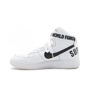 Nike Air Force 1 High Supreme World Famous White