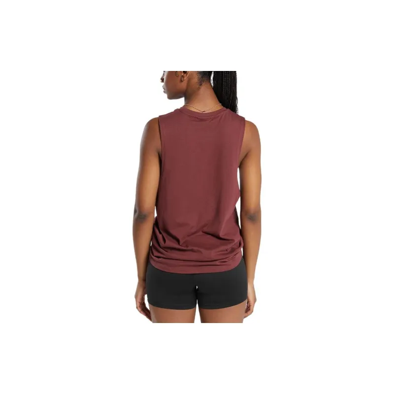 GYMSHARK TRAINING DROP ARM TANK Tank Tops Women's Burgundy-1