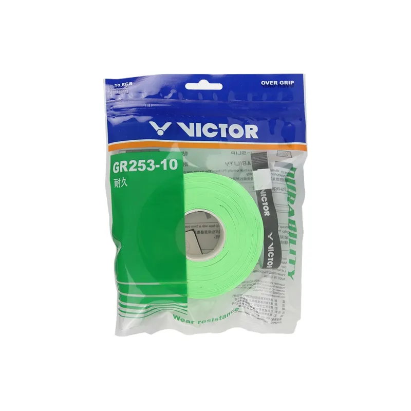 VICTOR Badminton Grip Tape Polyurethane Thin 10 Pack-10
