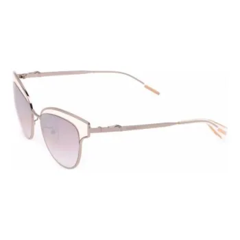 TRUSSARDI Metal Irregular Shape Sunglasses Women's Silver