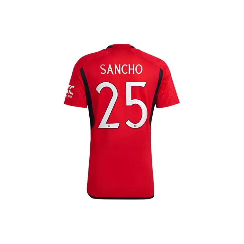 Adidas Soccer Jerseys Manchester United Home Fan Edition Men's 25# Sancho Cup-1