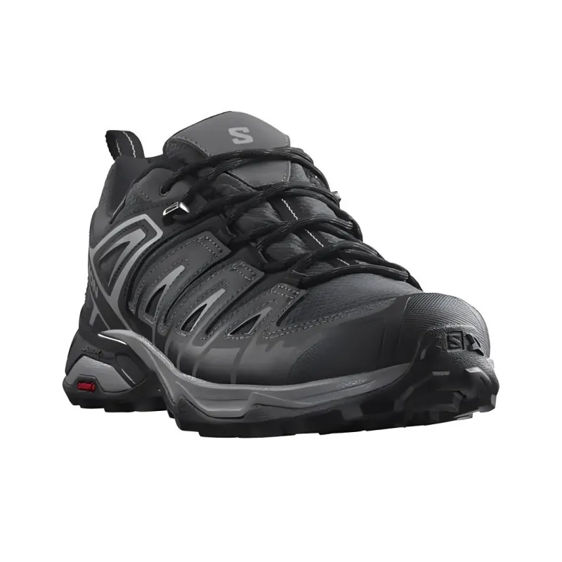 SALOMON X Ultra Pioneer Hiking / Trekking Shoes Men Low Top Ink Black/Black/Gray-2