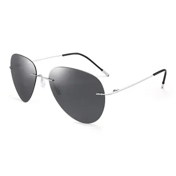 Morakot Β Titanium Aviator Sunglasses Men's