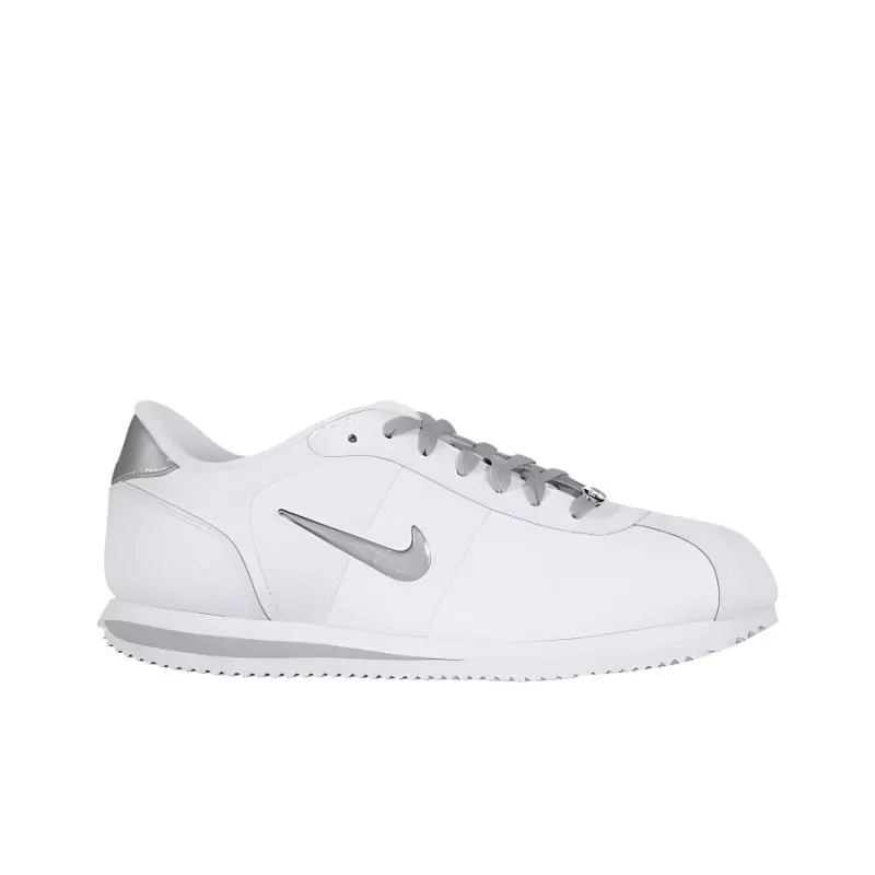 Nike Cortez Leather Tpu Swoosh White Silver-1