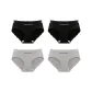 E Set: Black+Black+Gray+Gray