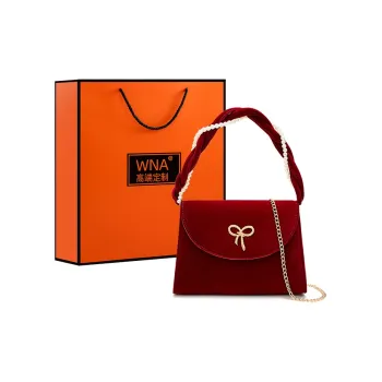 Vigno Synthetic Leather Shoulder Bag Crossbody Bag Regular Women's Red