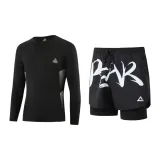 Swimming Shorts+Long Sleeve Swimsuit
