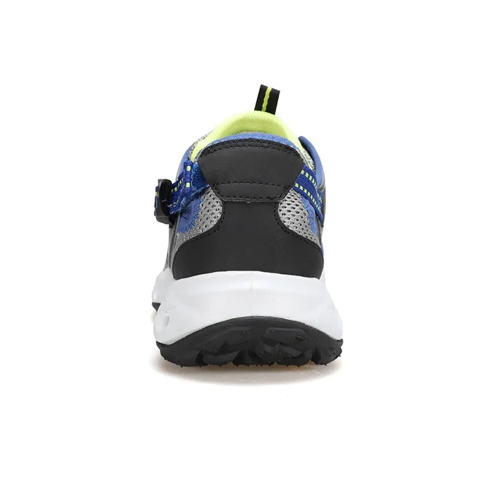 HUMTTO River Trekking Shoes Men's Black Gray Royal Blue-2