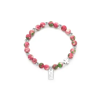 J&KINGLAY Artificial Pebbles Bracelets Unisex