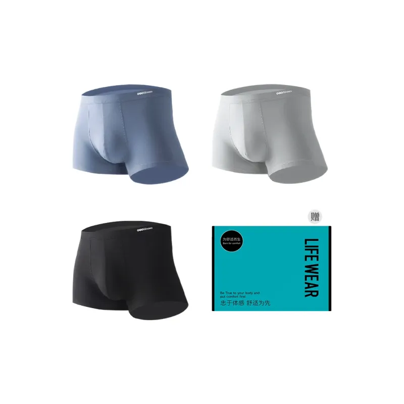 H YXIANG Underpants Men's 3 Pack-3