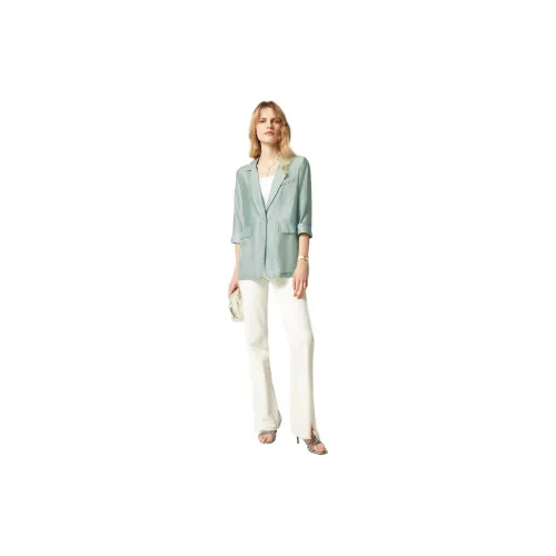 Fog Business Suits Women's Light Green