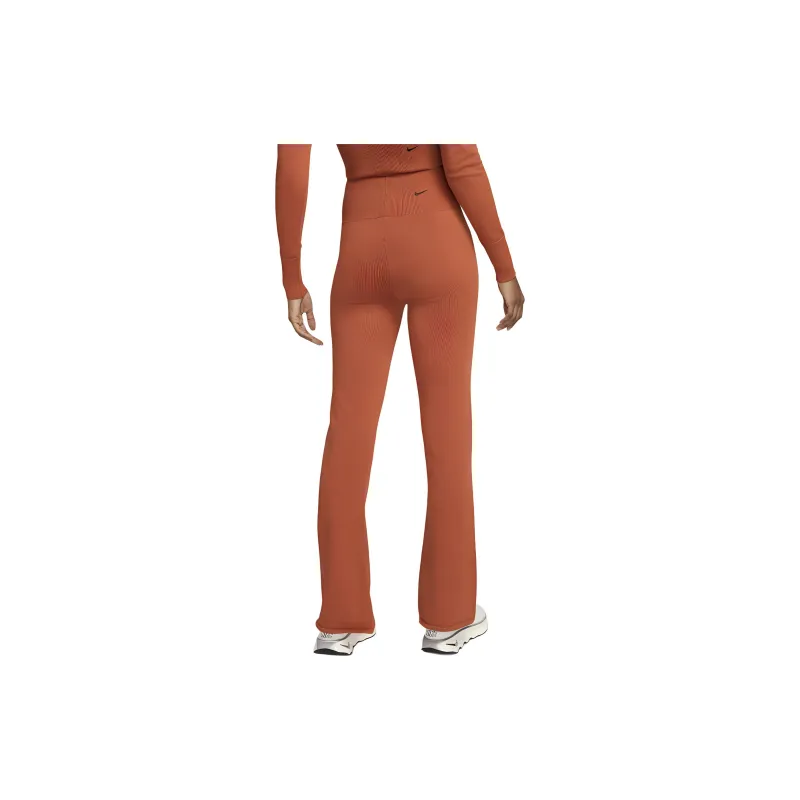 Nike Sportswear Chill Knit Women's Tight High-Waisted Sweater Flared Pants-1