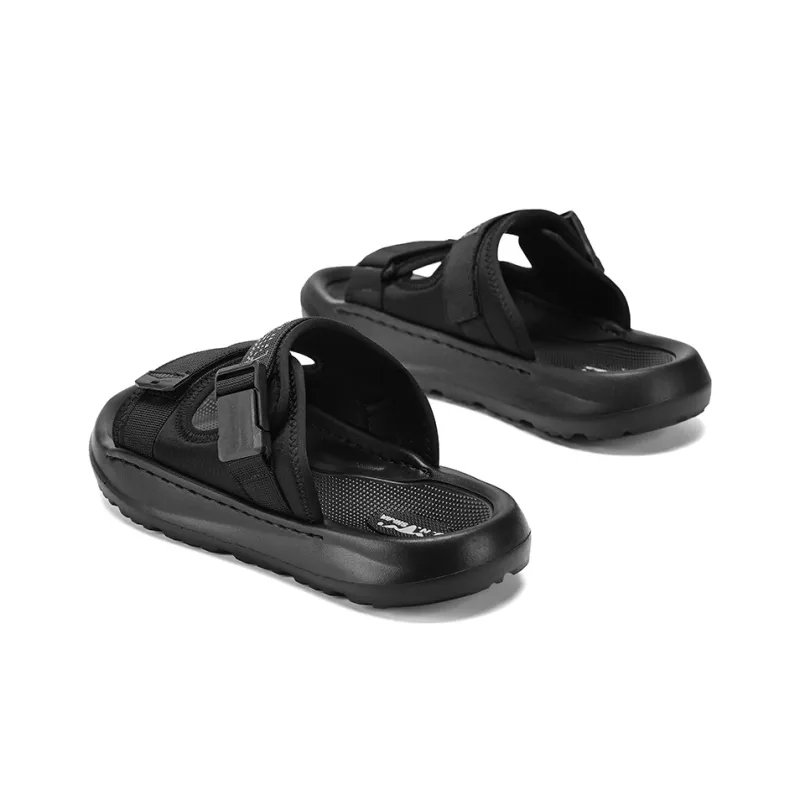 G.N.SHIJIA PU Polyurethane Stitching Slide Slippers Men's-4