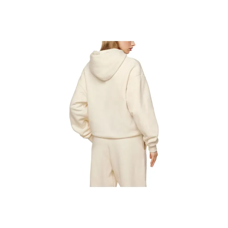 GYMSHARK PHYS ED GRAPHIC HOODIE Sweatshirt Women's Beige-1