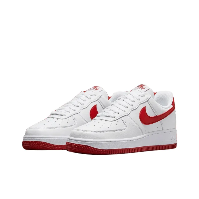 Nike Air Force 1 Low '07 Next Nature White Volt Gym Red Women's-2
