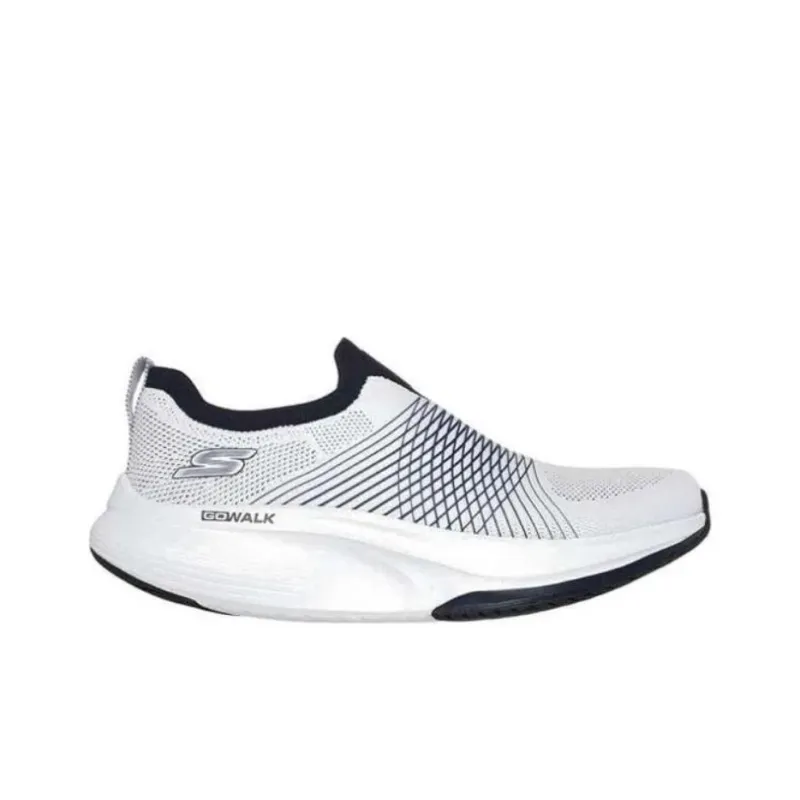 Skechers GO WALK Cushioning Wear-Resistant Breathable Lightweight Rebound Low-Top Casual Shoes Men's White Blue-1
