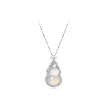 Chongqing Gold Store Chalcedony Necklaces Women's