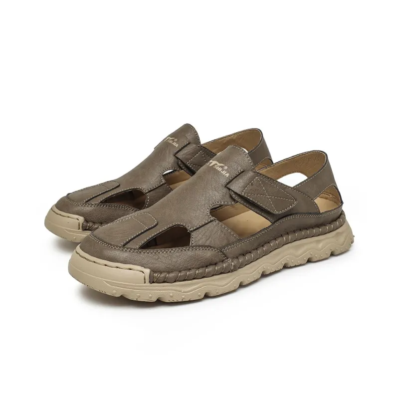 G.N.SHIJIA River Trekking Shoes Men Khaki/Light Brown-2