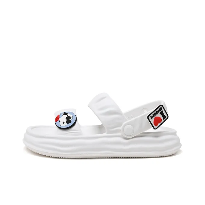 SNOOPY Beach Sandals Women's White-1