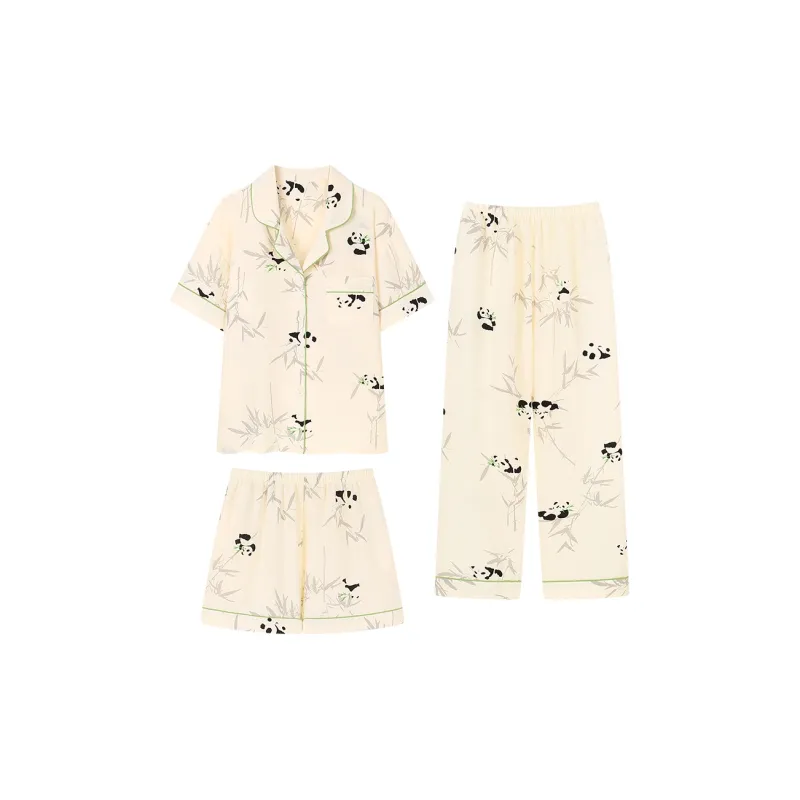 O'MESIK Pajama Set Women's Apricot-0