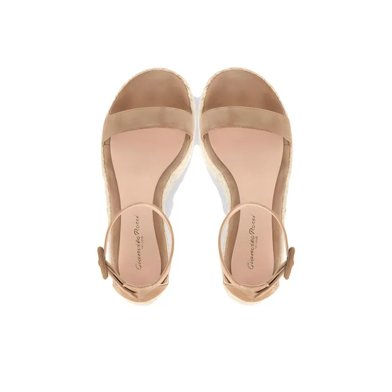 GIANVITO ROSSI Seville Strap Sandals 6cm Women's Brown-3