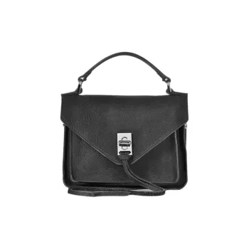 REBECCA MINKOFF Leather Shoulder Bag Crossbody Bag Handbag Women's Black