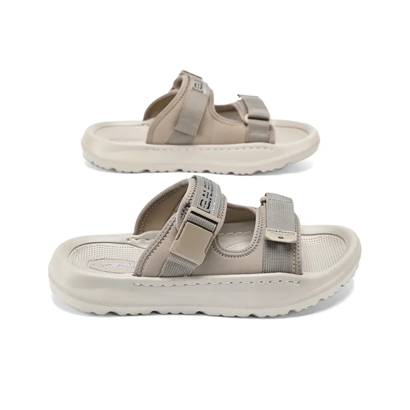 G.N.SHIJIA PU Polyurethane Stitching Slide Slippers Men's-16