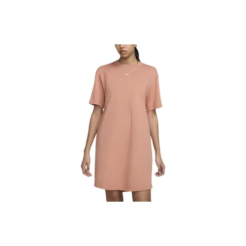 Nike Short-Sleeved Dresses Women's Blush