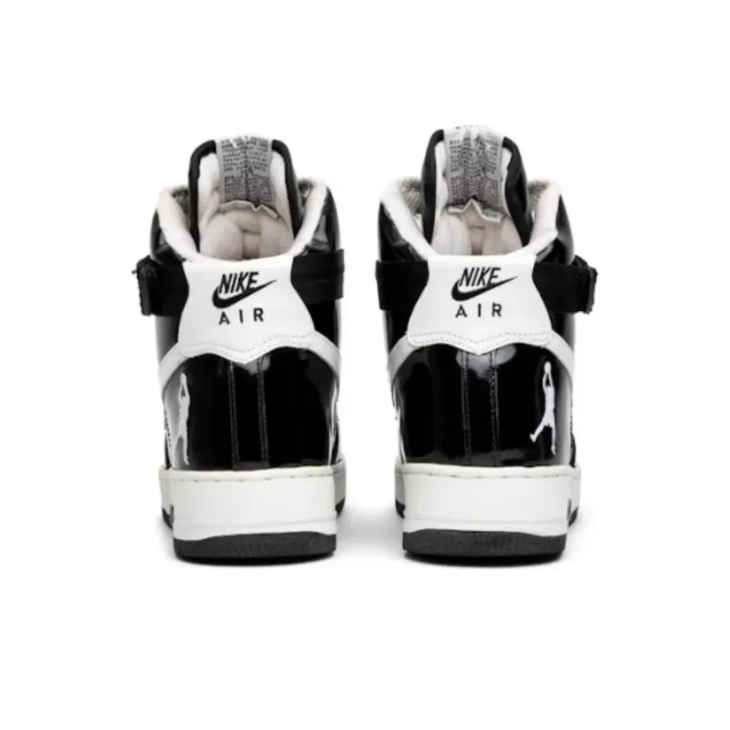 Nike Air Force 1 High Sheed Black Patent-3