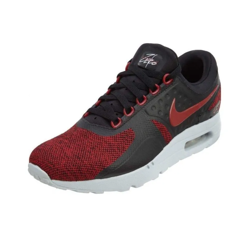 Nike Air Max Zero Se Black/Tough Red Pure Platinum-2