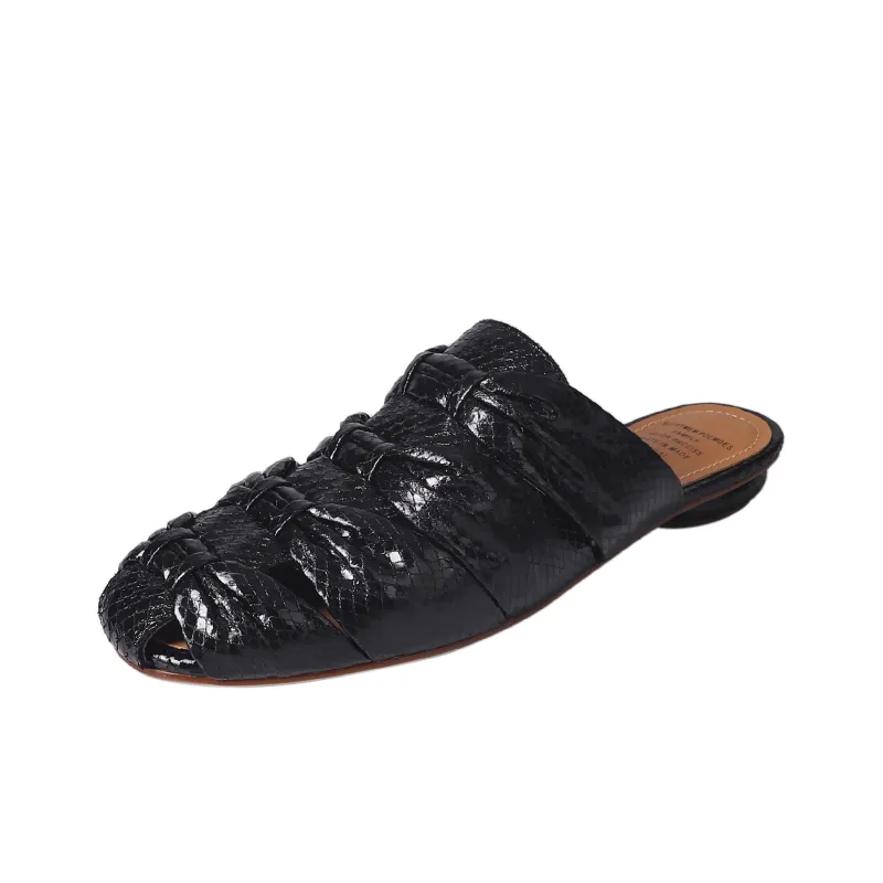 AIQINISHA TPR Sole Slip Resistant Wrap toe Slippers Women's-0
