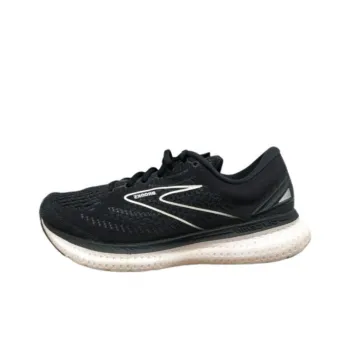 Brooks Cushioning Breathable Low Top Running Shoes Women's Black White