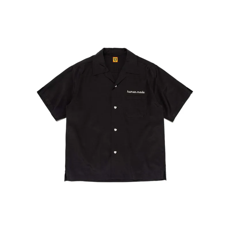 HUMAN MADE Logo-embroidered Short-sleeve Shirt-5
