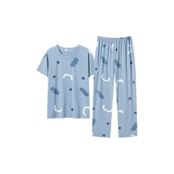 GOSO Pajama Set Women's Blue Shades