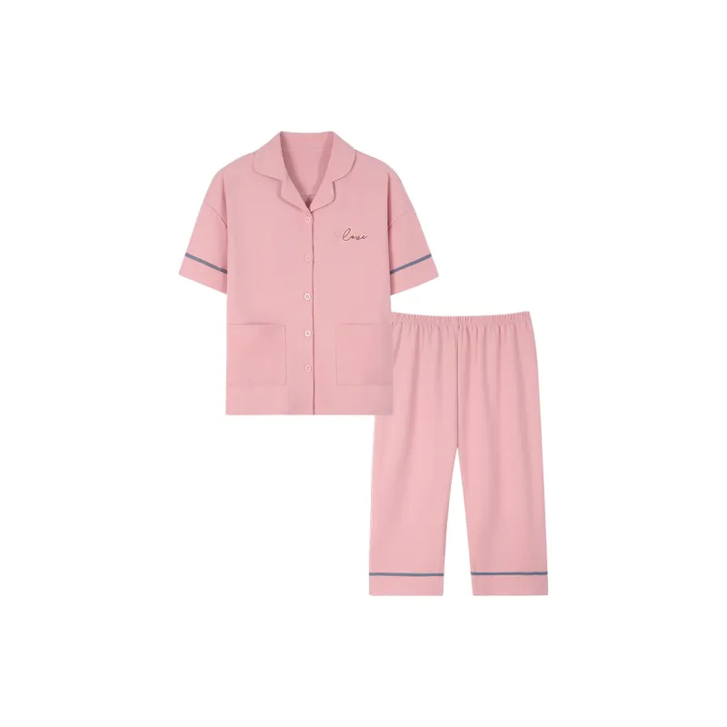 MADALLO Pajama Set Women's Pink-0