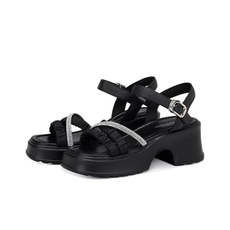JESSICA SOPHIA Strap Sandals 6cm Women's-2