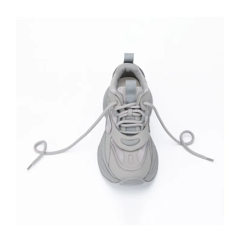 UanDi Cushioning, Slip Resistant, Abrasion Resistant, Height Increasing Low Top Chunky Sneakers Women's-5